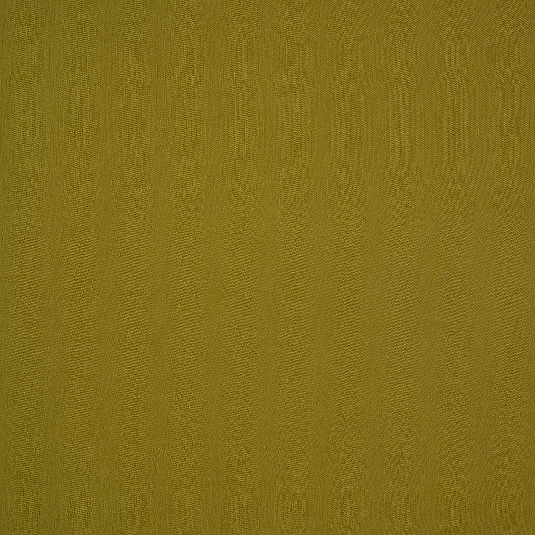 %100 Doğal Fancy Keten Kumaş Yağ Yeşili 22