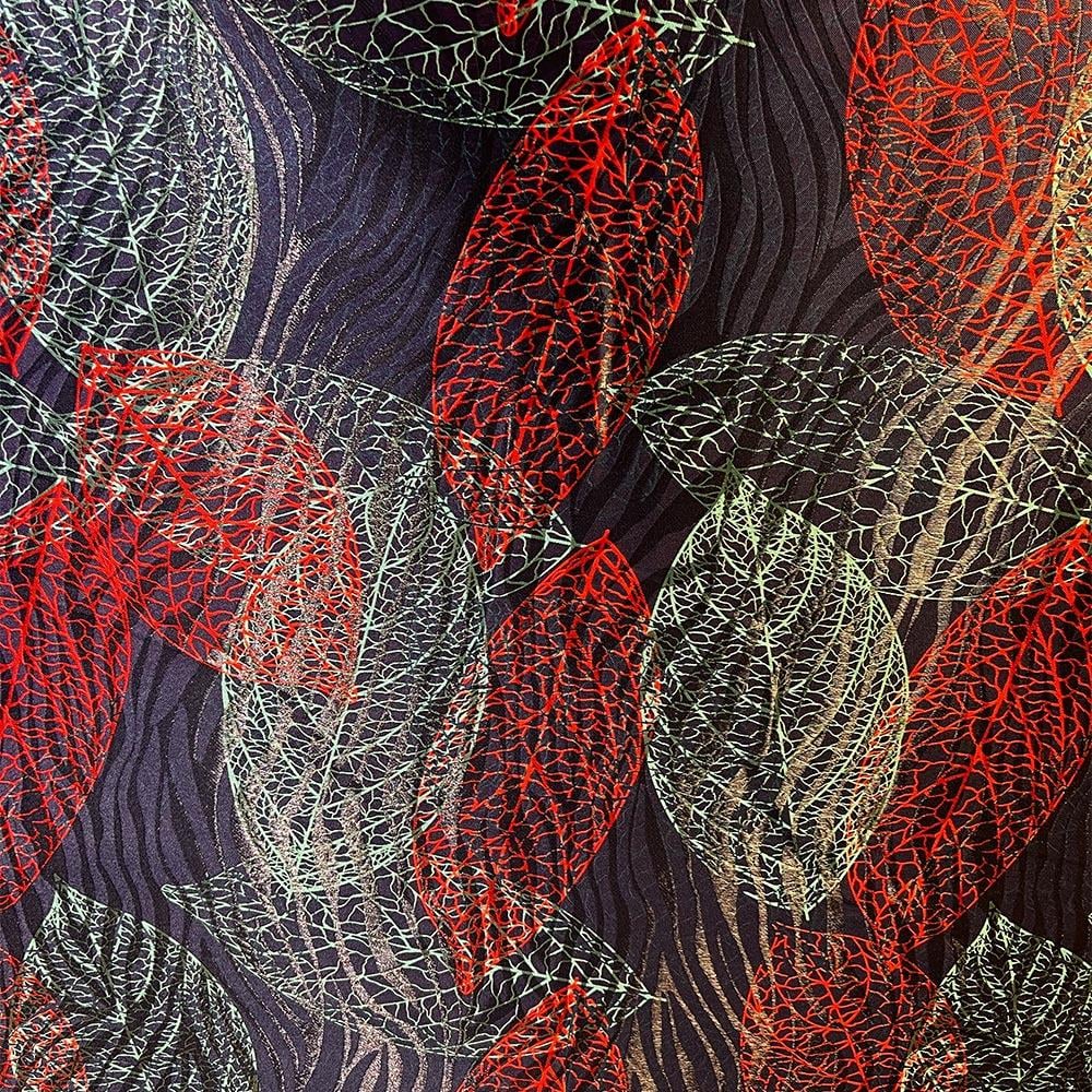 Armani Organze Brokar Kumaş 056 Lacivert 106