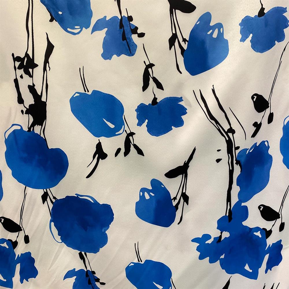 Bahama Saten Emprime Kumaş BHSE03