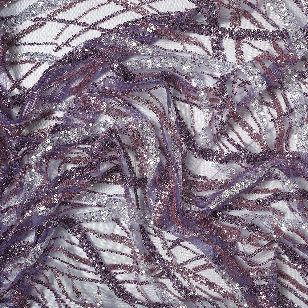 Boncuk İşleme Sarmaşık Kumaş 289