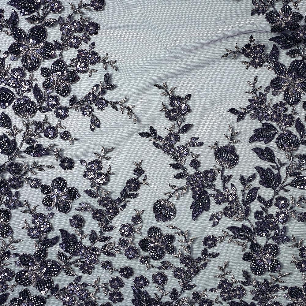 Boncuk İşleme Serpme Kumaş 303