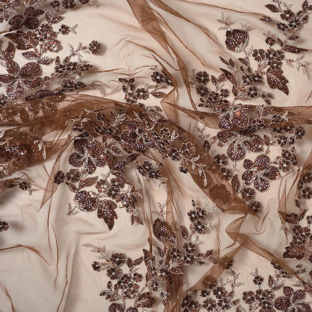 Boncuk İşleme Serpme Kumaş 303