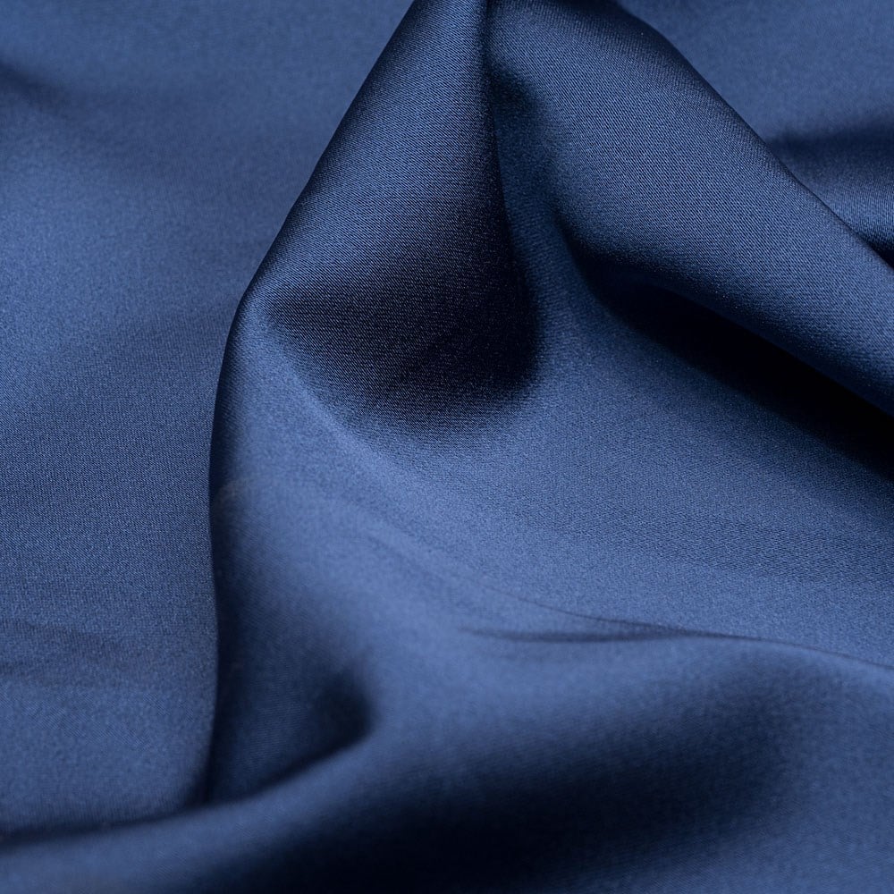 Bosna Saten Kumaş Açık Lacivert