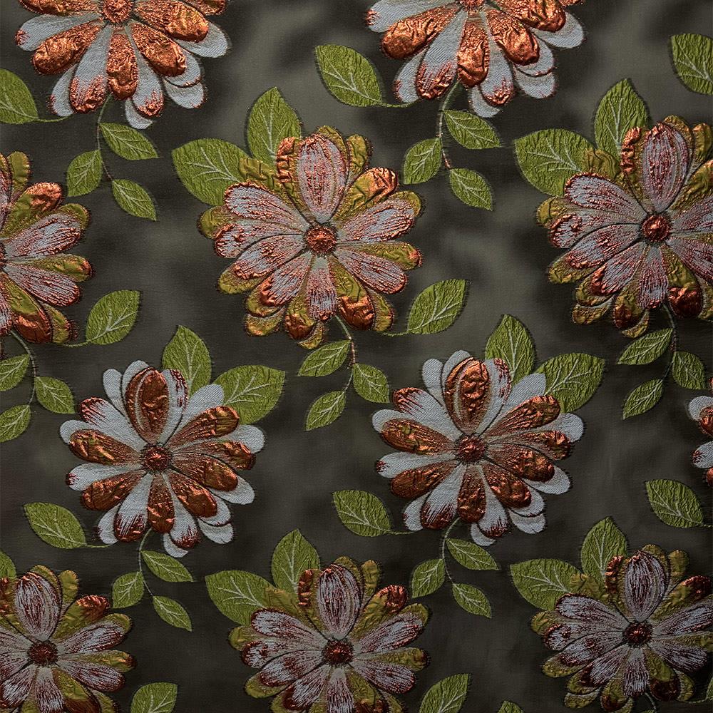 Brokar Organze Kumaş 6010 Bakır