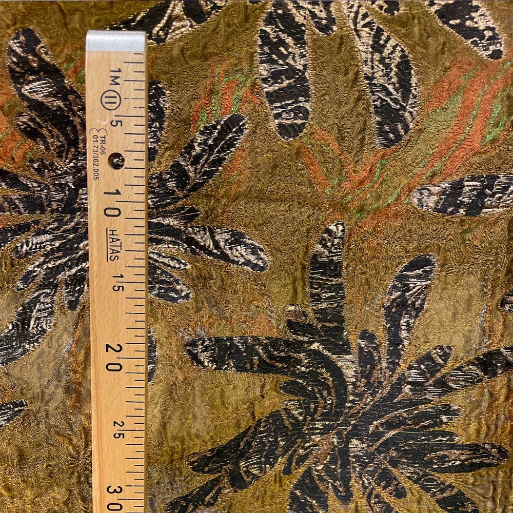 Brokar Organze Kumaş Hardal 50024 02