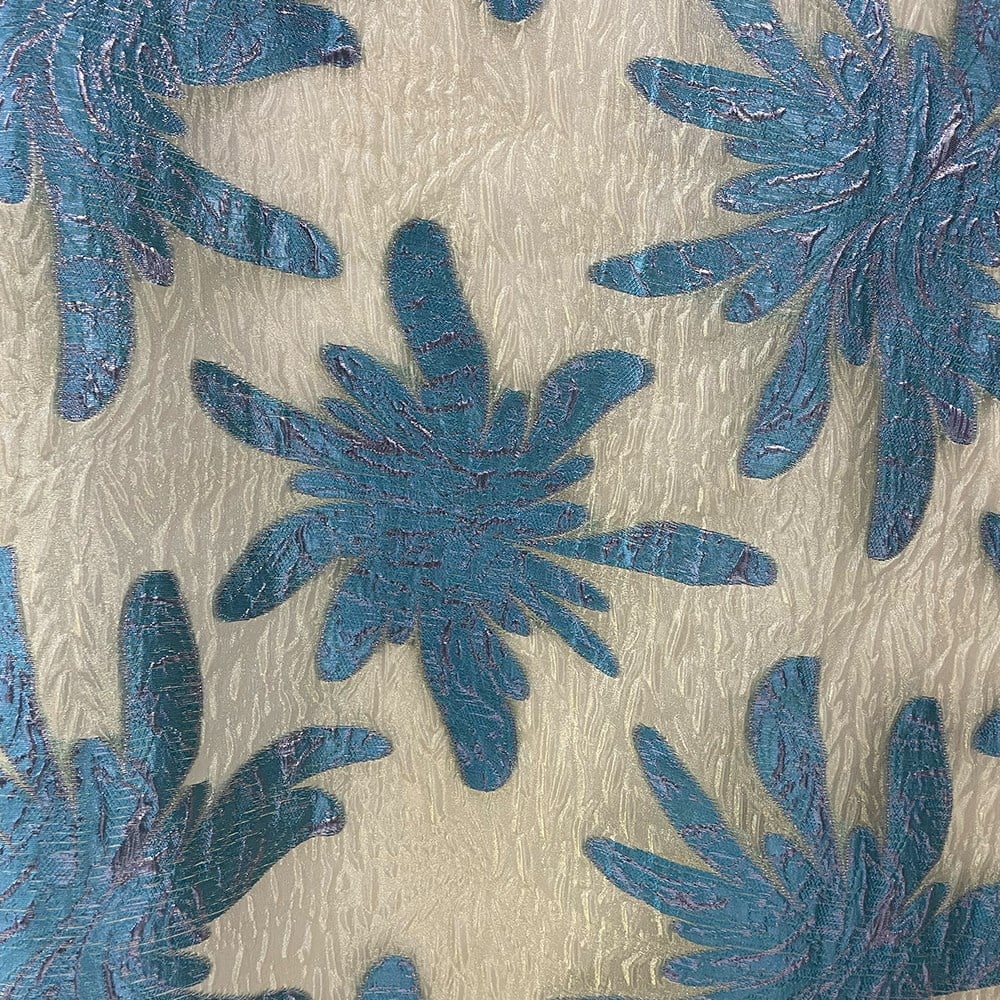 Brokar Organze Kumaş Mavi 50024 04