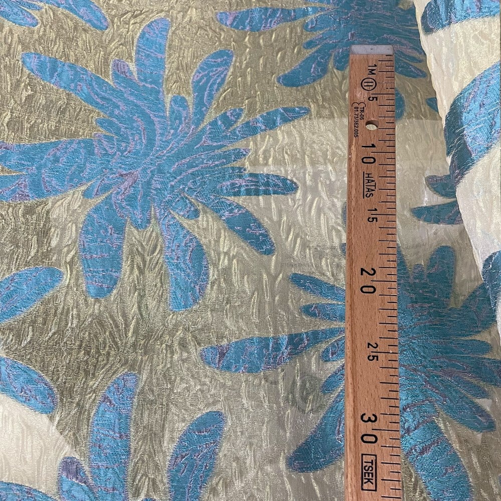 Brokar Organze Kumaş Mavi 50024 04