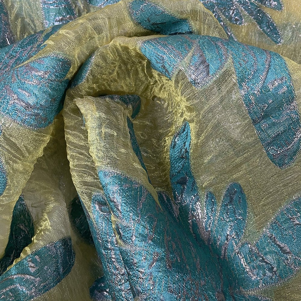 Brokar Organze Kumaş Mavi 50024 04