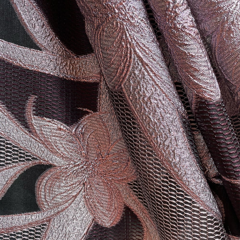 Brokar Organze Kumaş Mor 70346 01