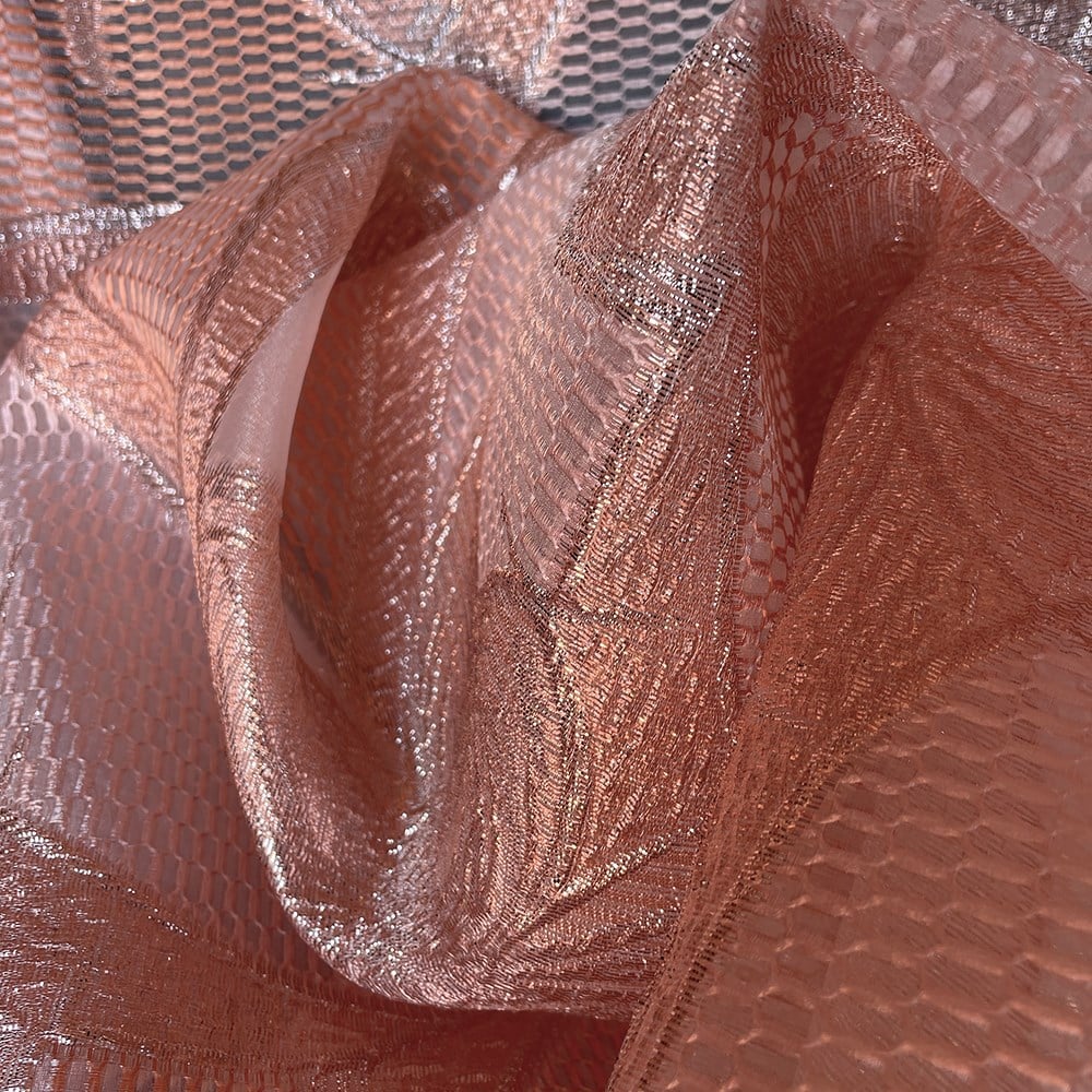 Brokar Organze Kumaş Pembe 70346 02