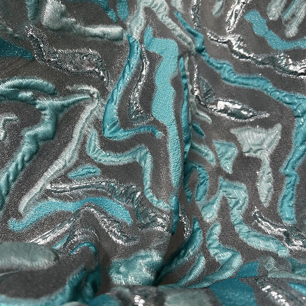Brokar Organze Kumaş Turkuaz 222 01 GDJR