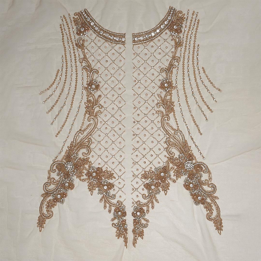 Büstiyer Hint İşleme Kumaş 2336