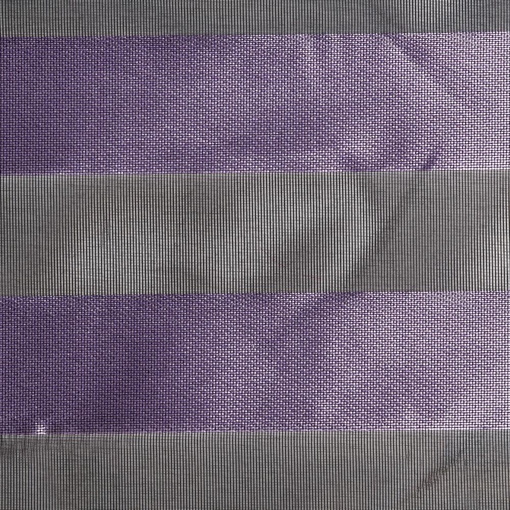 Çizgili Organze Siyah Mor 03