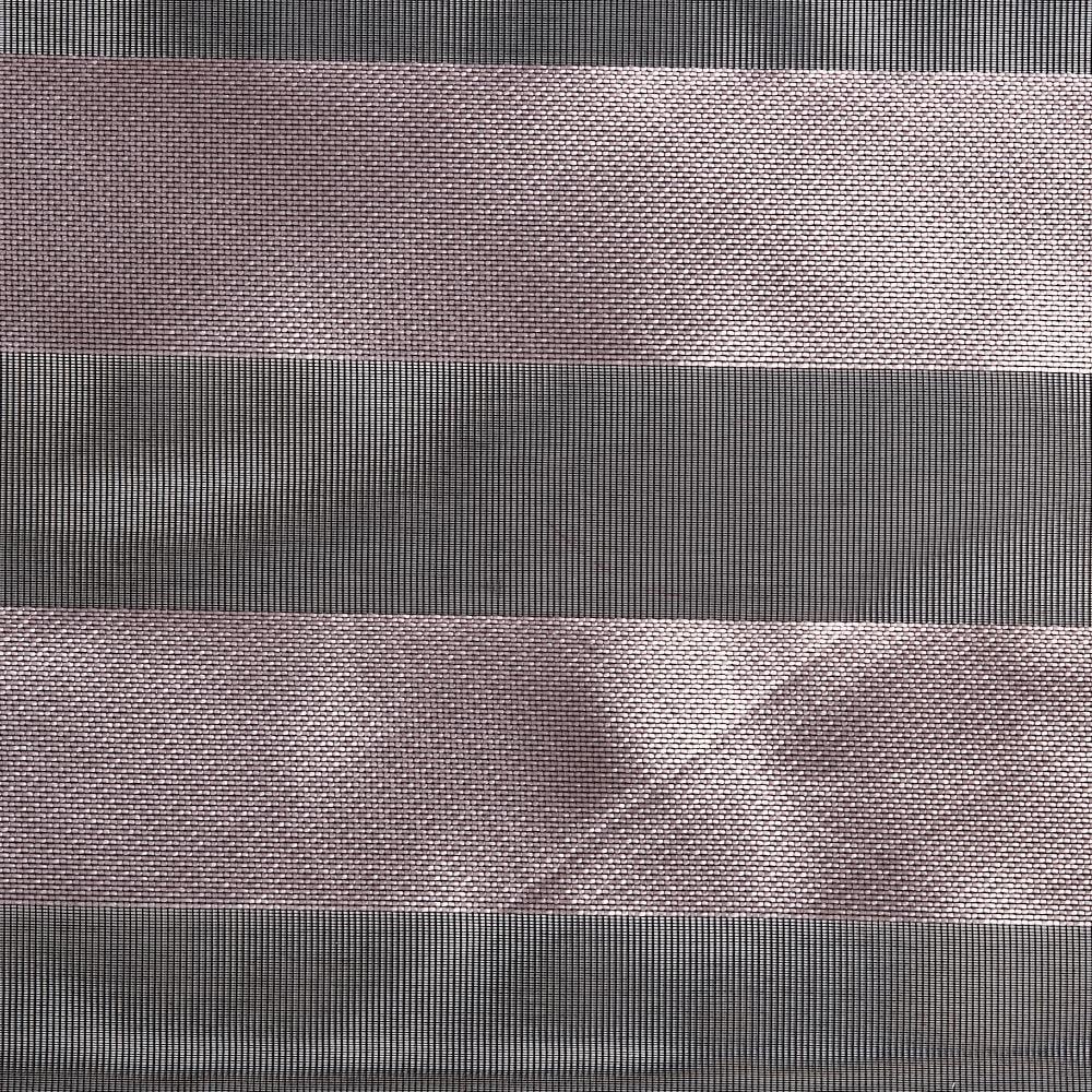 Çizgili Organze Siyah Pudra 02