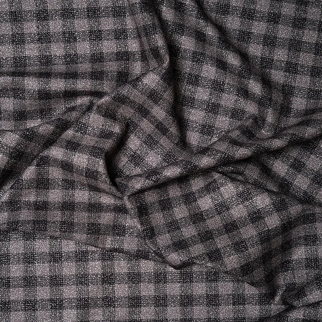 Dormeuil Dorsilk Ceketlik Gri Antrasit Ekose 17
