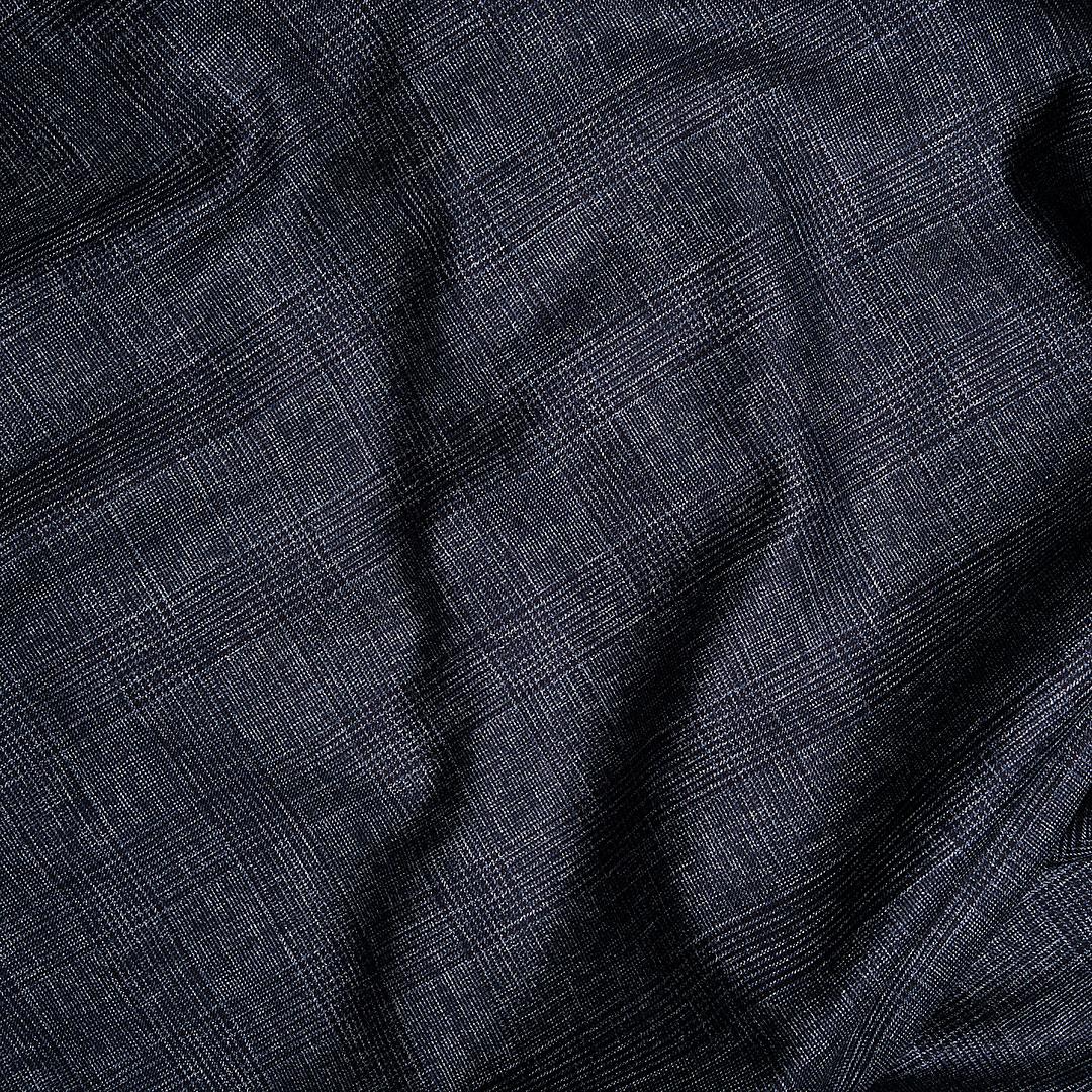 Dormeuil Dorsilk Ceketlik Lacivert Gri Ekose 10
