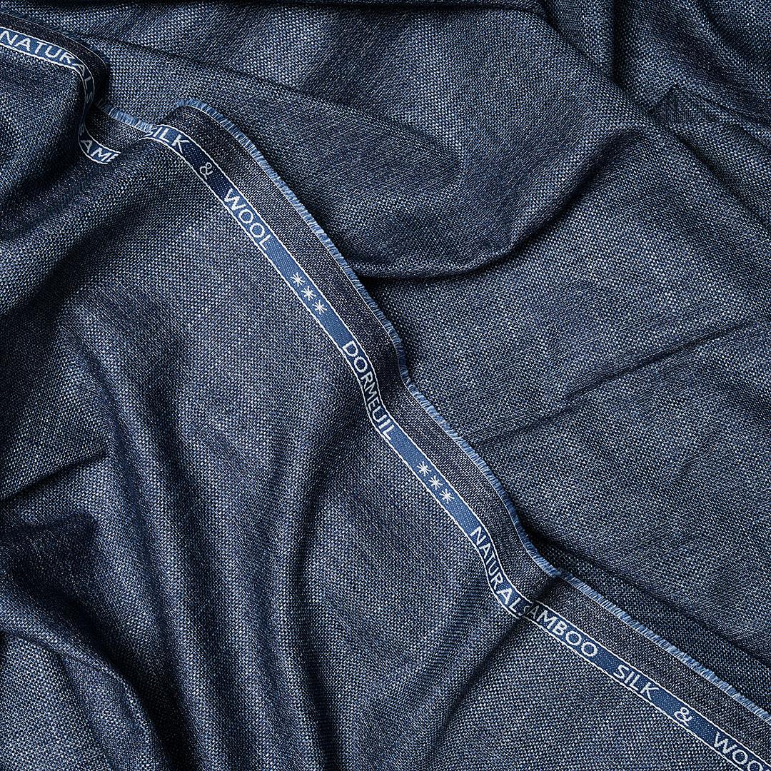 Dormeuil Dorsilk Ceketlik Mavi Kırçıl 16