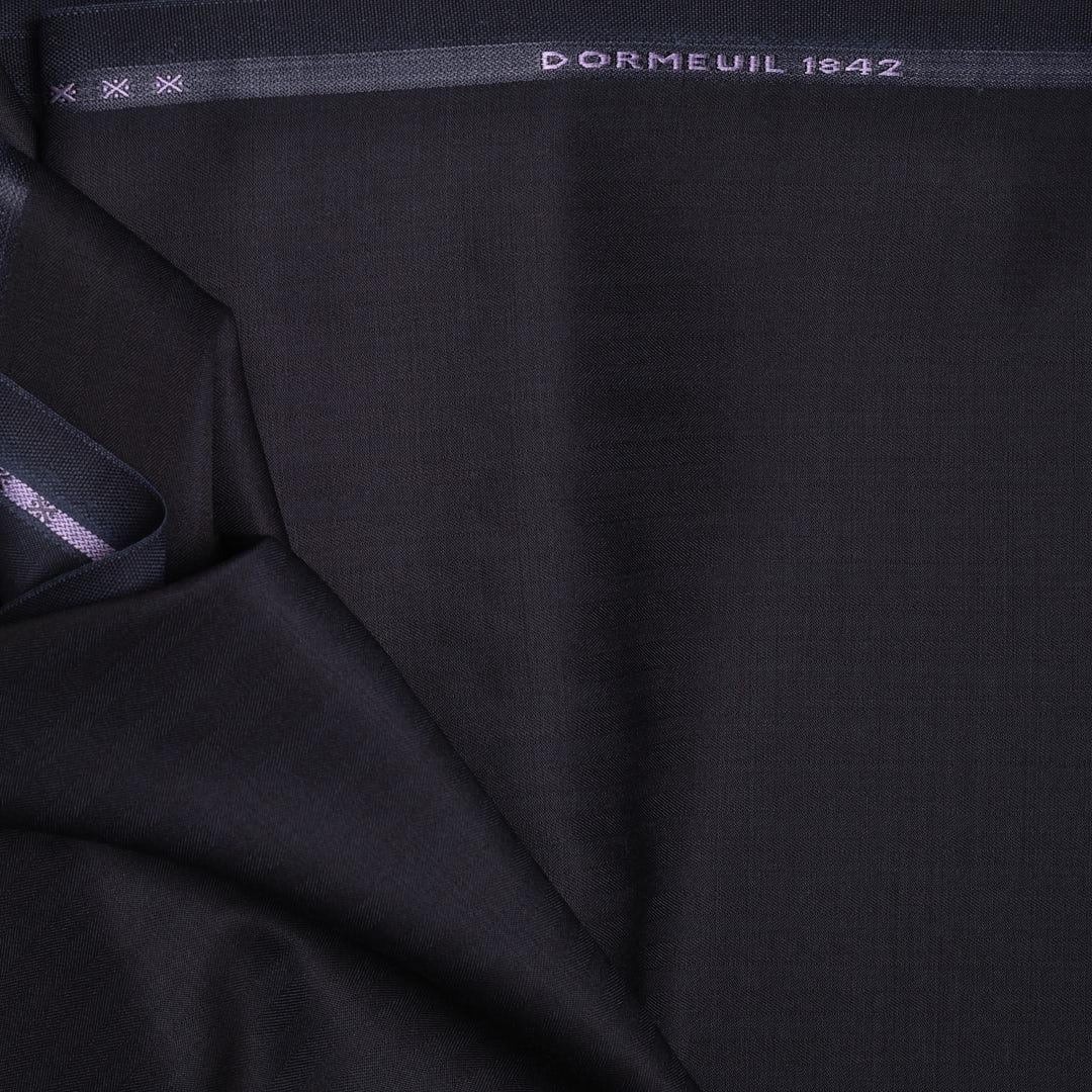 Dormeuil Kupon Kumaş Lacivert 202376-50