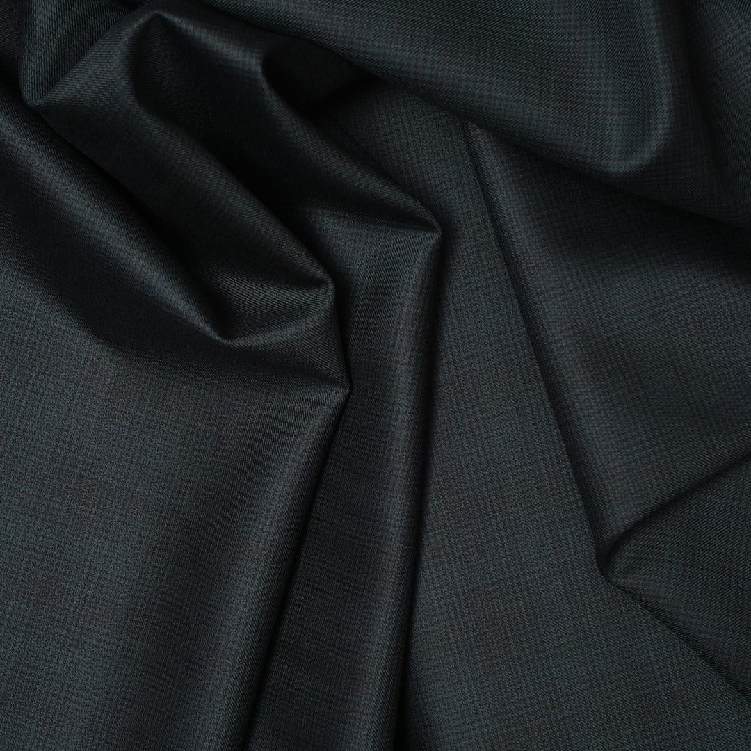 Dormeuil Kupon Kumaş Yeşil Kare 202409-46