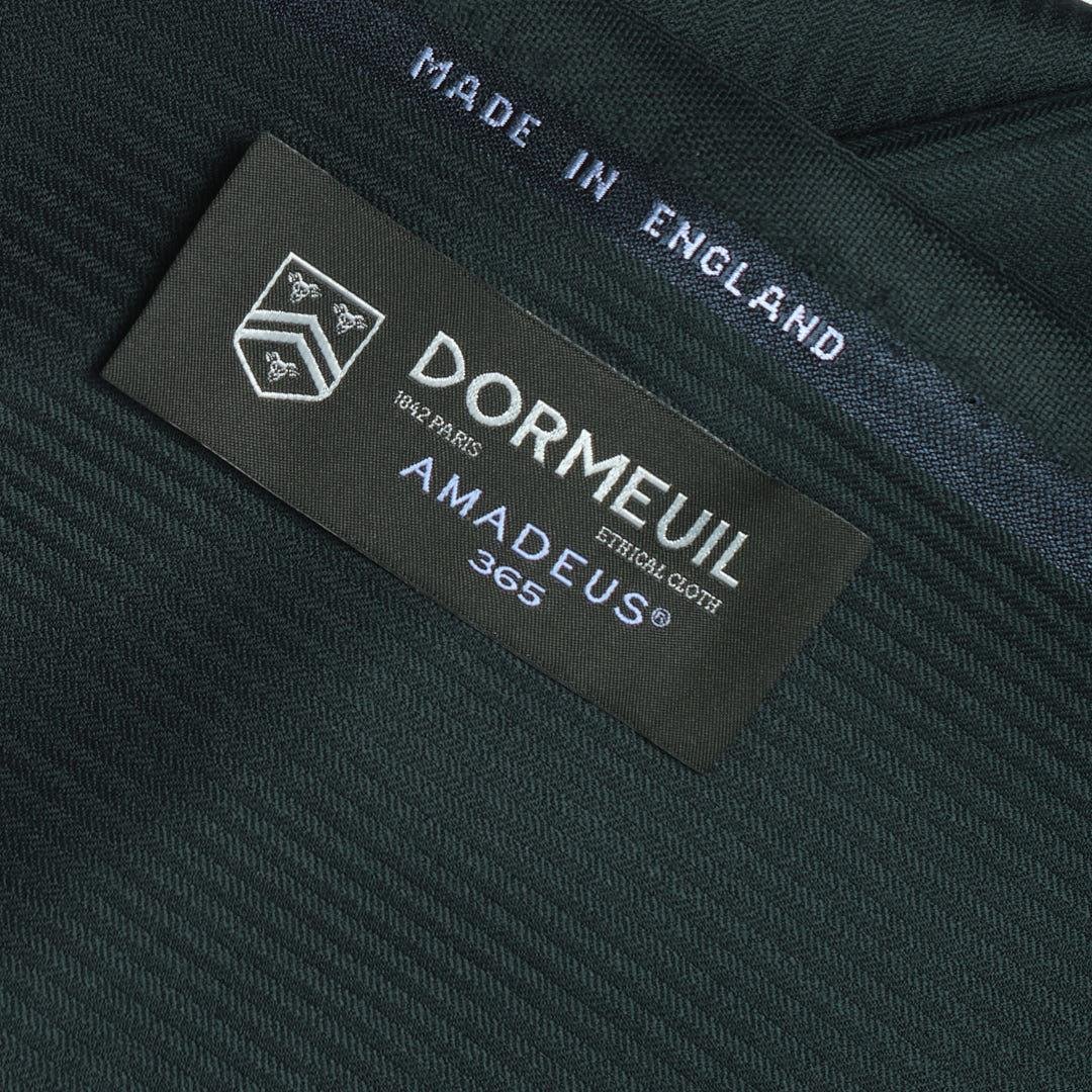 Dormeuil Kupon Kumaş Yeşil Kort 202433-45