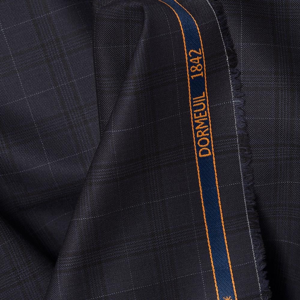 Dormeuil Millennial Takımlık Kumaş Gri Kırçıl Ekose 838139