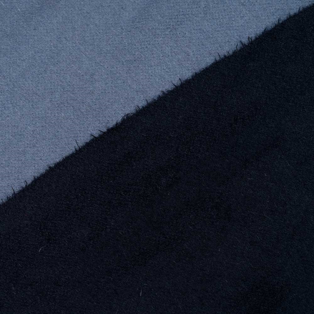 Double Face Kaşmir Mantoluk Mavi/ Lacivert 02