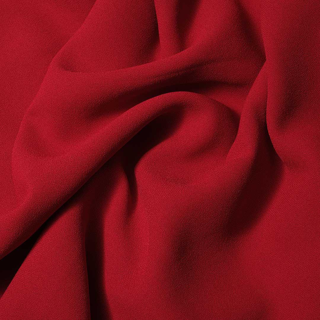 Double Krep Kumaş Açık Bordo 01