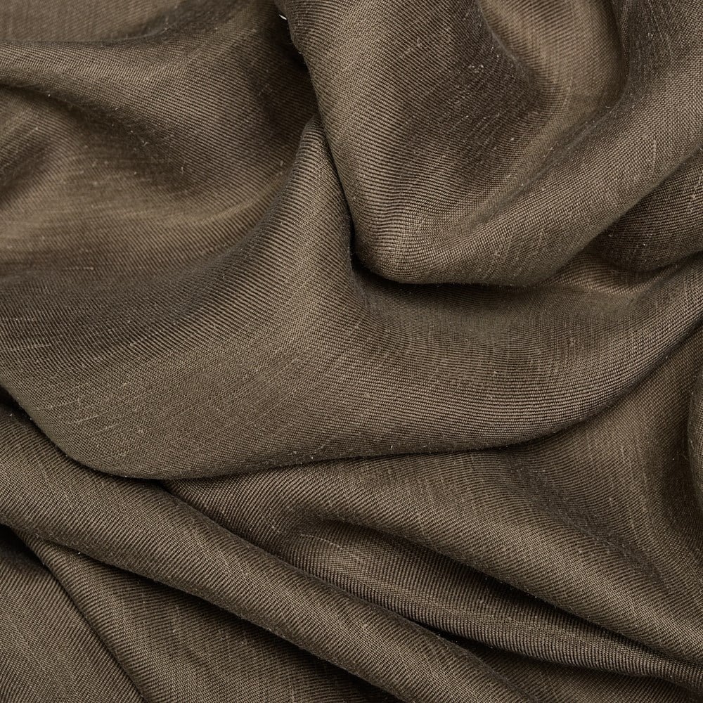 Fancy Kupro Keten Kumaş Gri 22