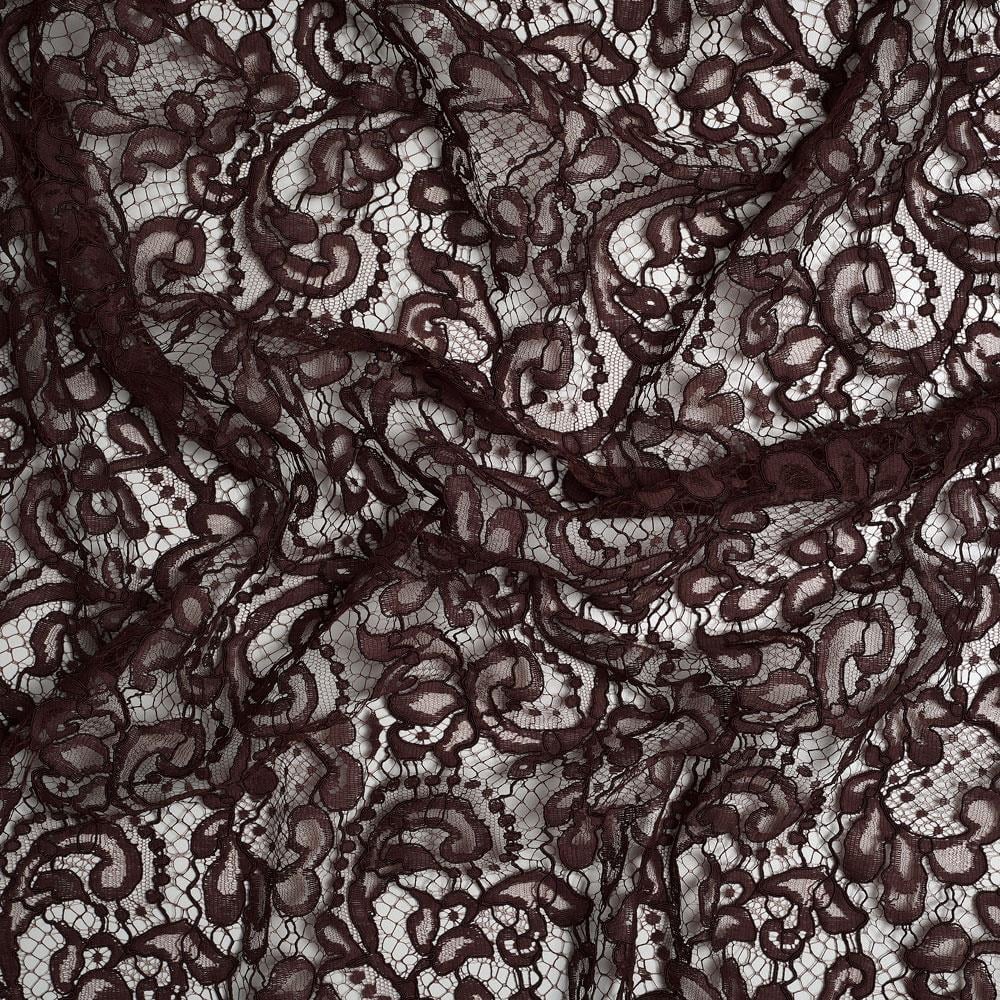 Fransız Kupon Dantel Acı Kahve 19