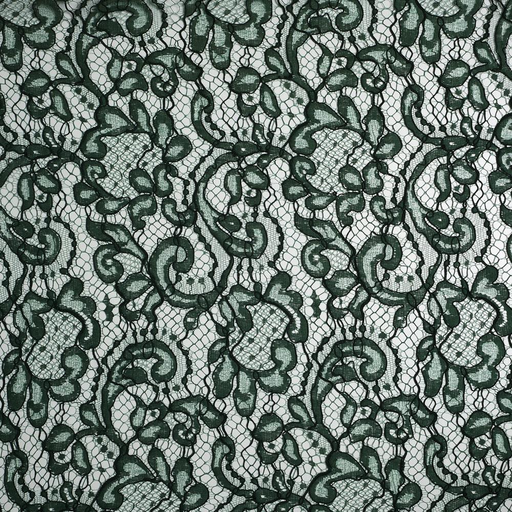 Fransız Kupon Dantel Yeşil 07