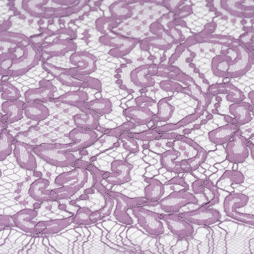 Fransız Mery Dantel Lila