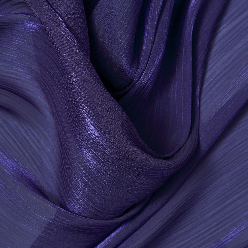 Gucci Kristal Şifon Kumaş İndigo 558