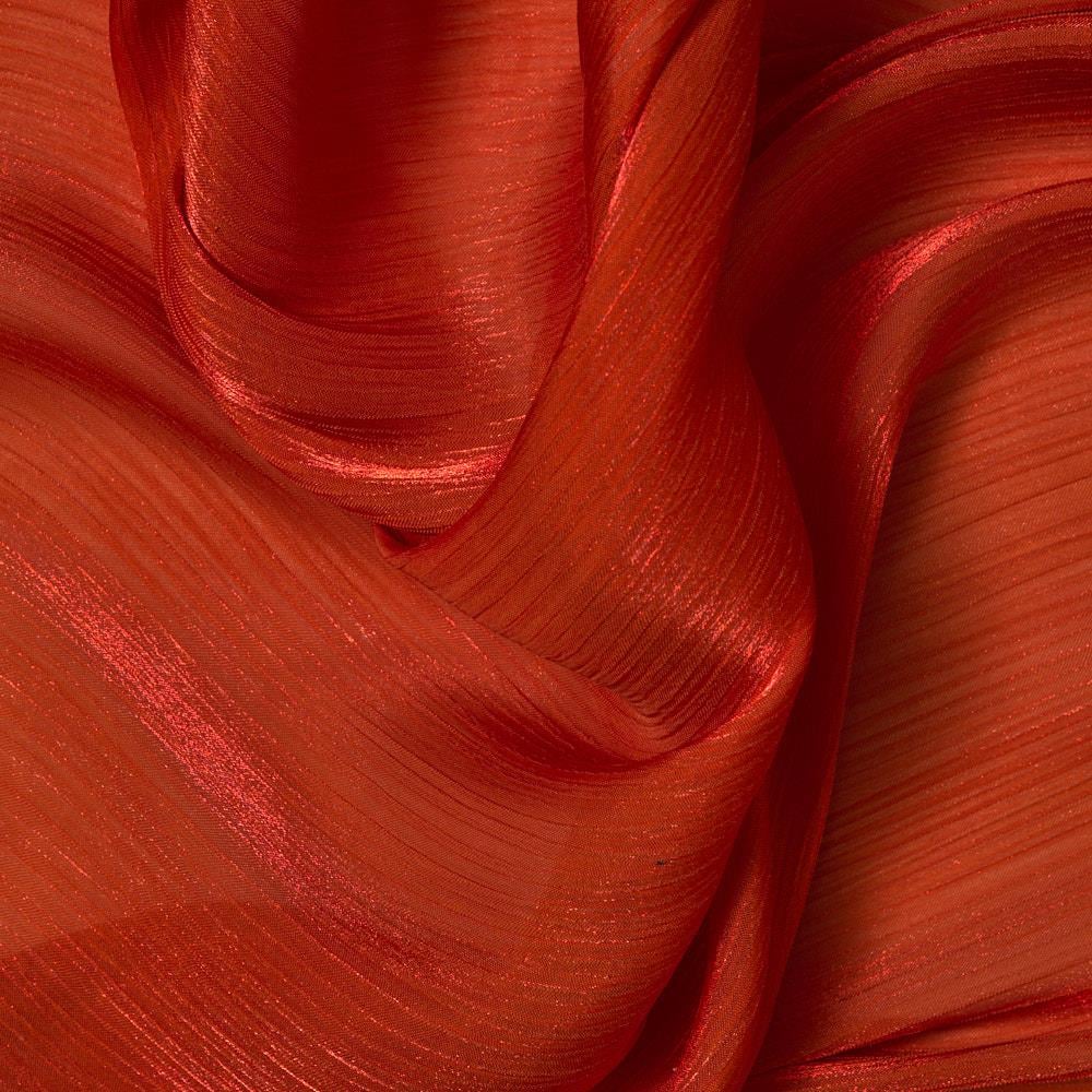 Gucci Kristal Şifon Kumaş Oranj 23