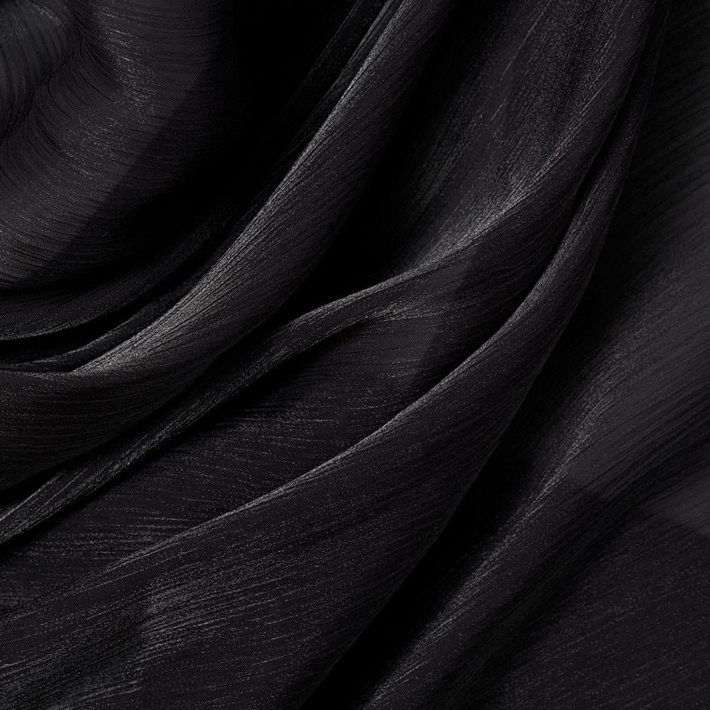 Gucci Kristal Şifon Kumaş Siyah 05