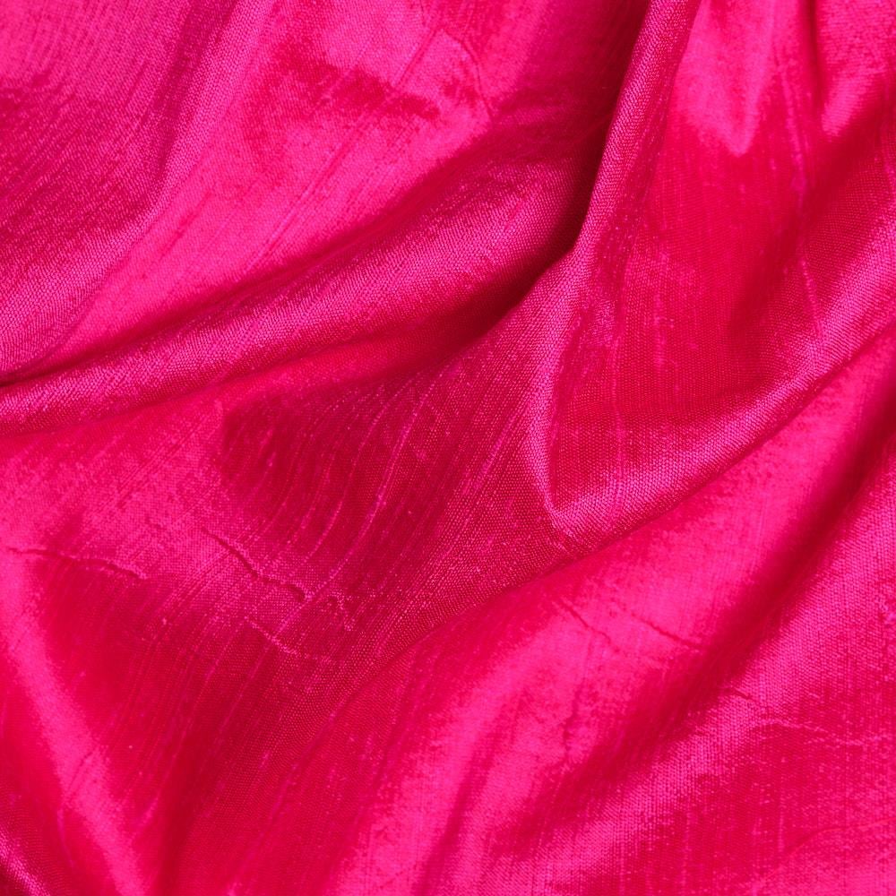 Hint İpek Şantuk Kumaş Fuşya 15