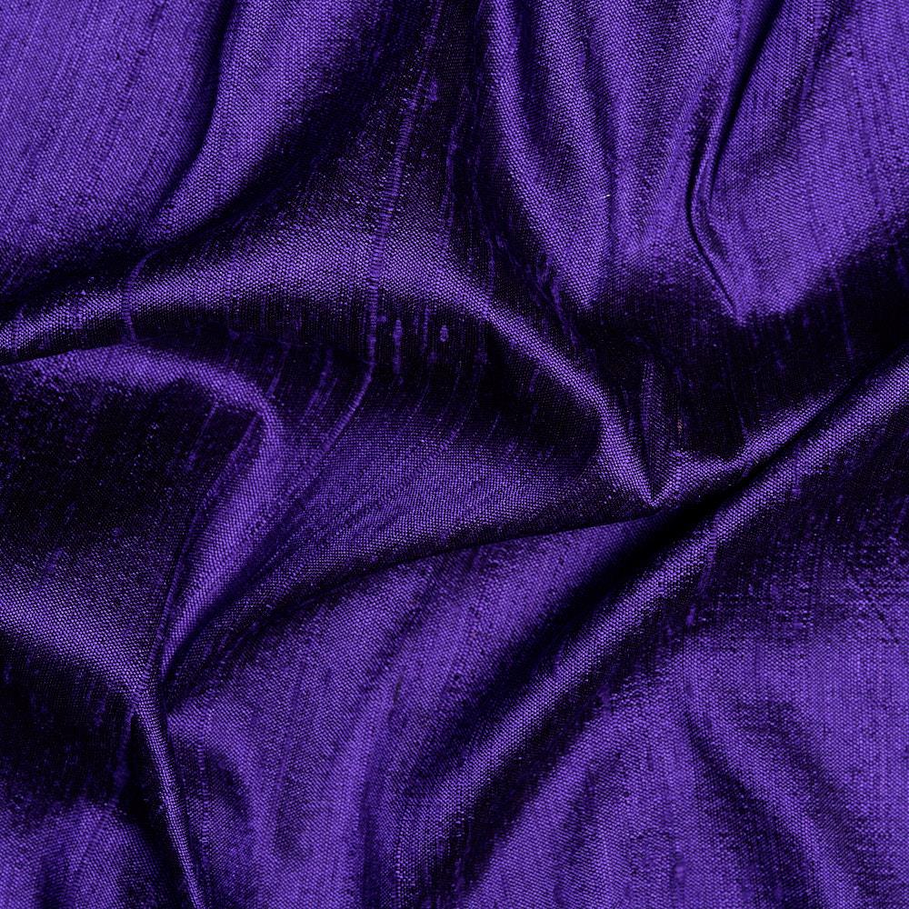 Hint İpek Şantuk Kumaş Koyu Mor 08
