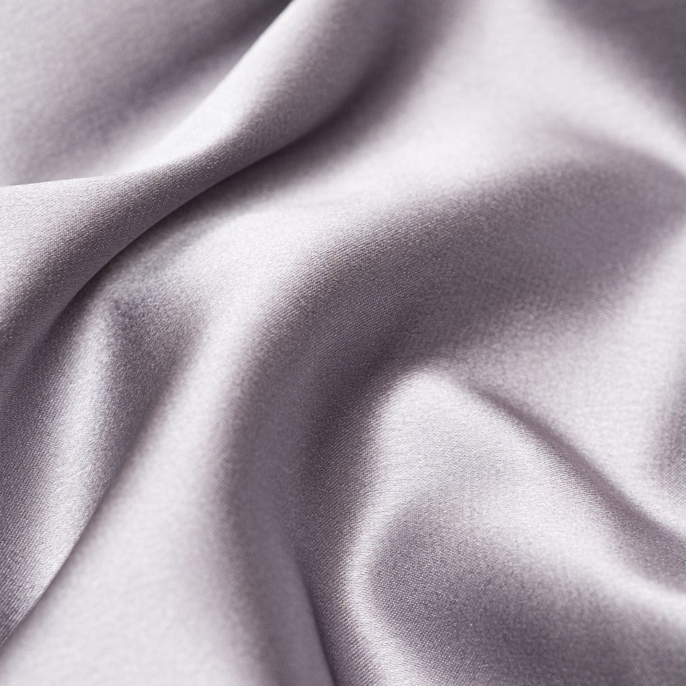 İnce Mikro Saten Kumaş Gri 2026