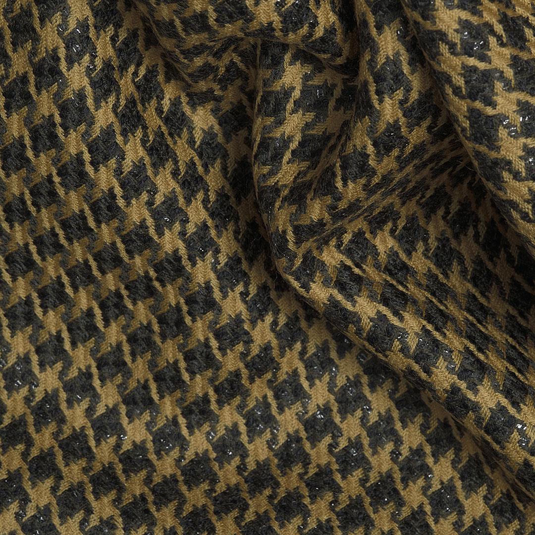 İpekiş Füme Hardal Pie De Cock Kumaş 42