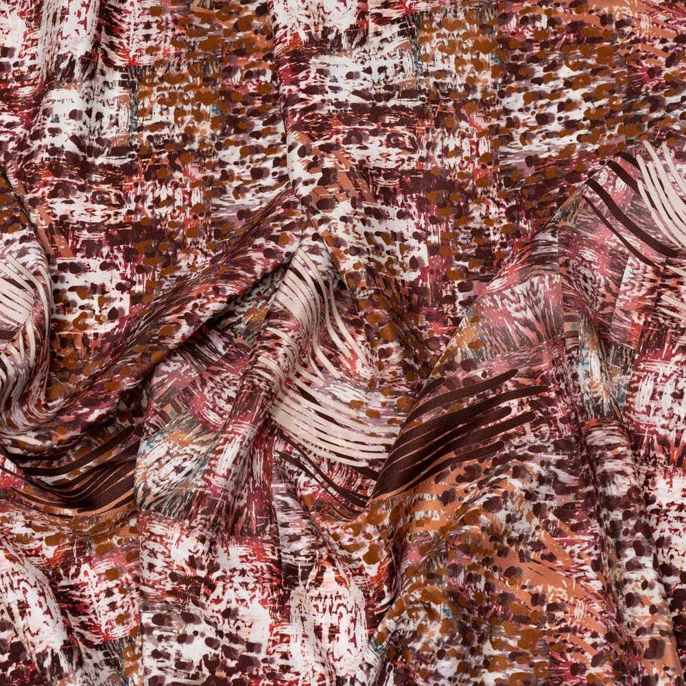 İtalyan İpek Krep De Chine Emprime 04