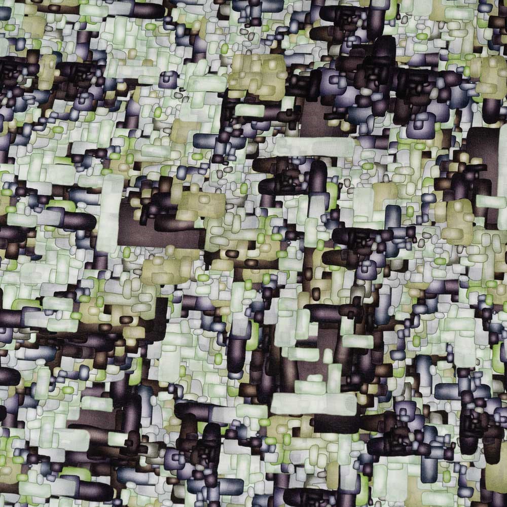 İtalyan İpek Krep De Chine Emprime 06