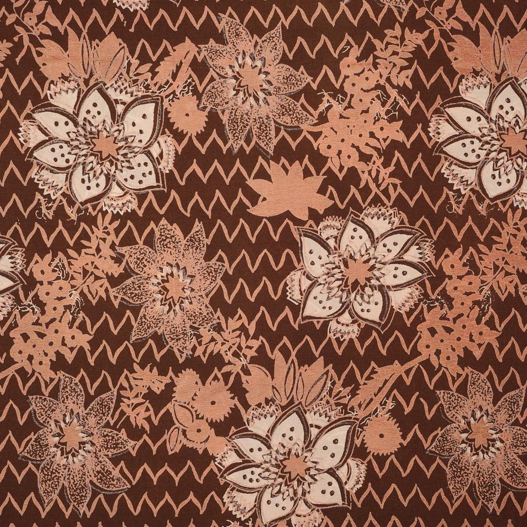 İtalyan İpek Krep De Chine Emprime 13