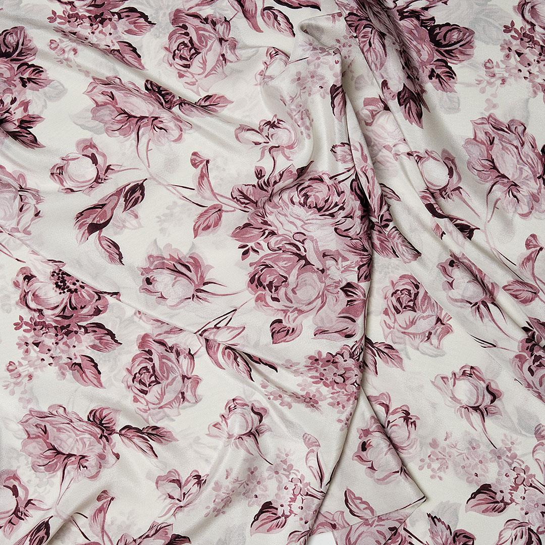 İtalyan İpek Krep De Chine Emprime 19