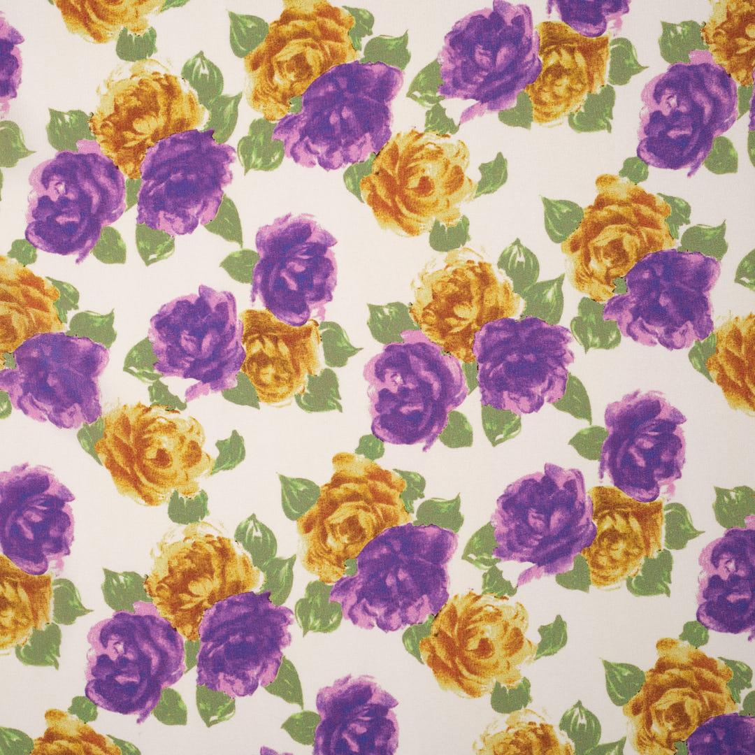 İtalyan İpek Krep De Chine Emprime 25