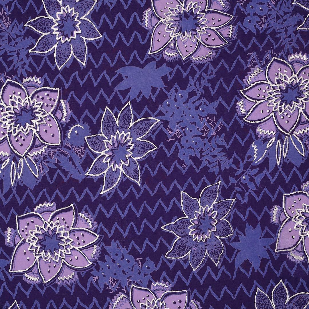 İtalyan İpek Krep De Chine Emprime 26