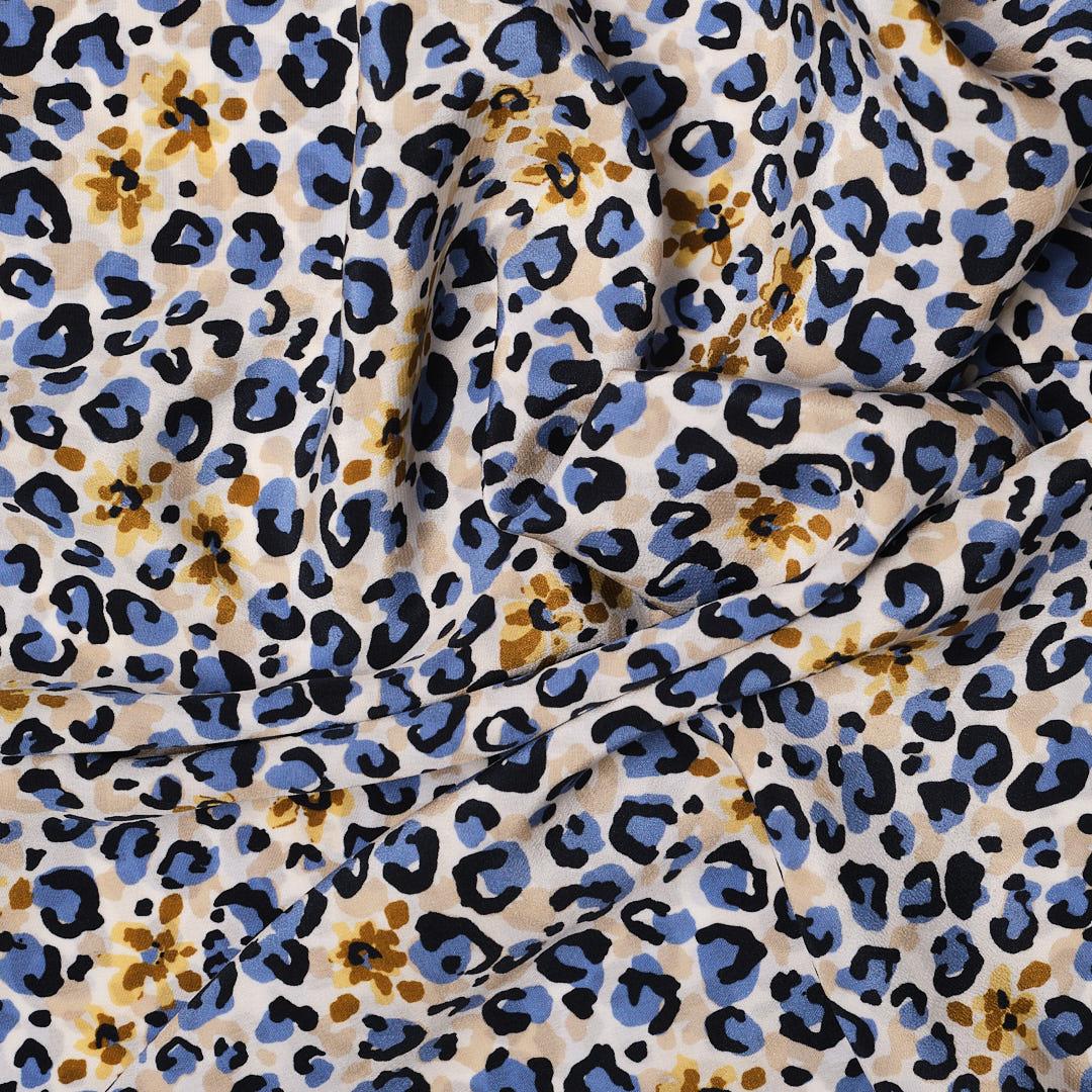 İtalyan İpek Krep De Chine Emprime 32