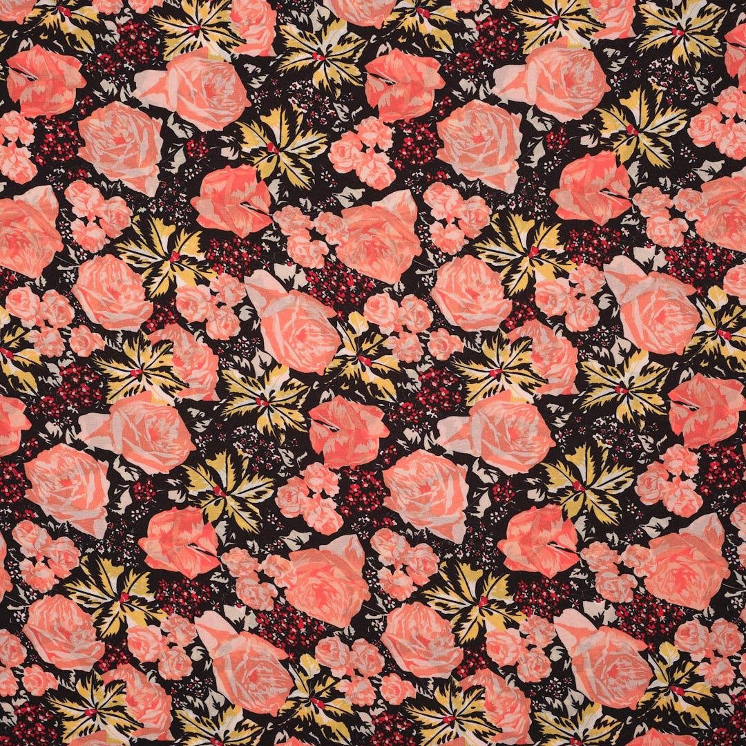 İtalyan İpek Krep De Chine Emprime 35