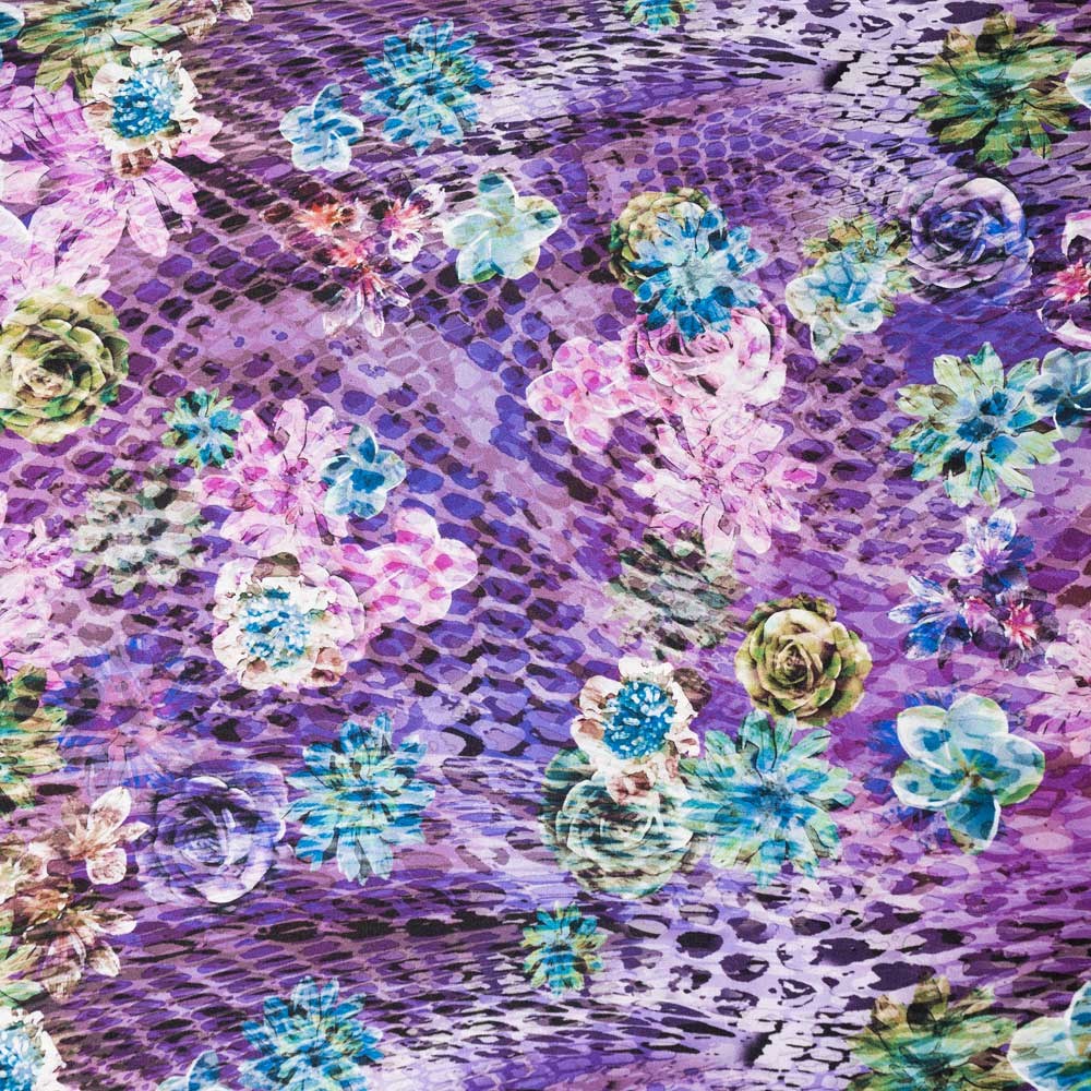 İtalyan İpek Saten Emprime 04