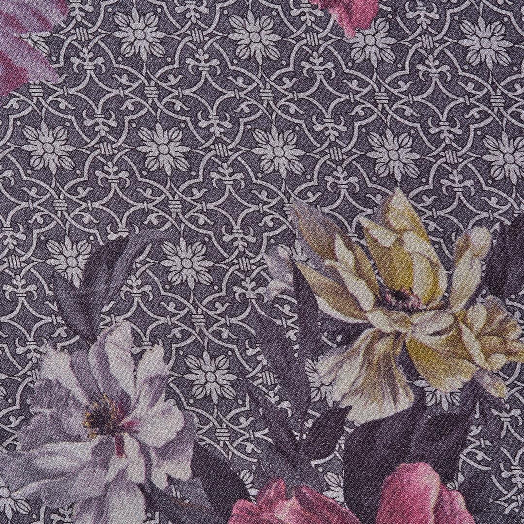 İtalyan İpek Saten Emprime 06