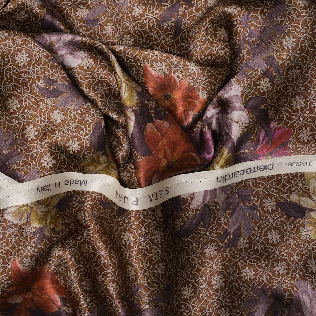 İtalyan İpek Saten Emprime 07