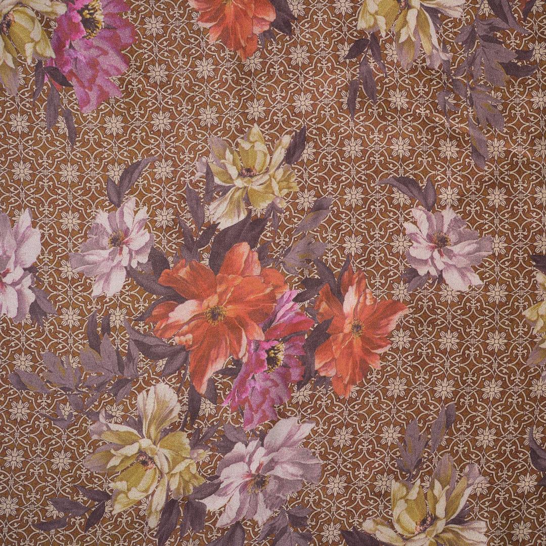 İtalyan İpek Saten Emprime 07